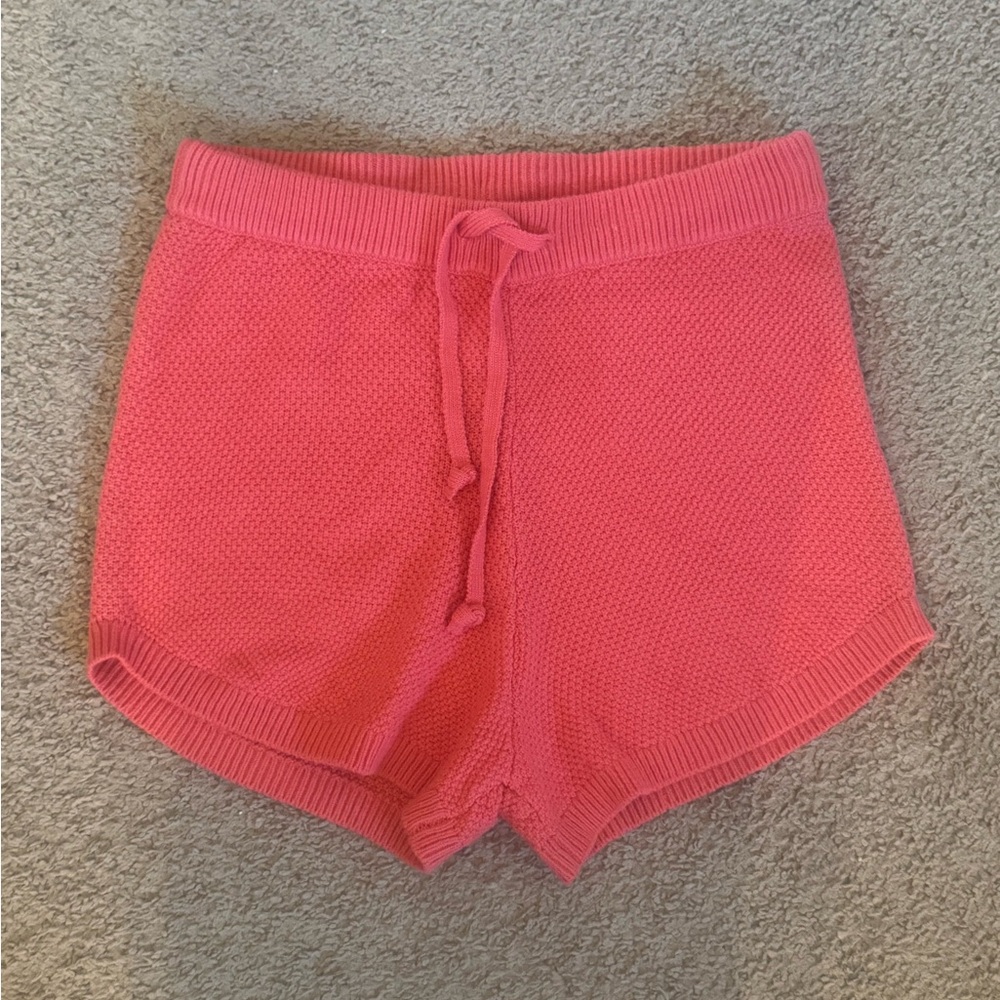 Women's Coral Knit Shorts